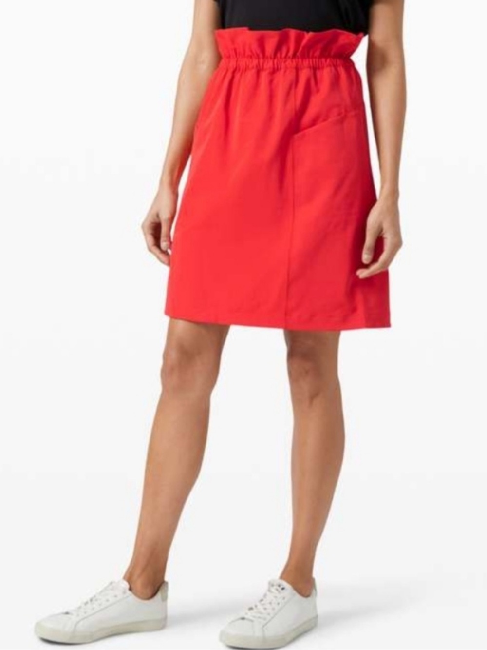 Lululemon Trip Taker Red Skirt Size 4